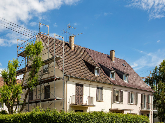 Haus aus den 50er Jahren © Bausparkasse Schwäbisch Hall / Scheyhing