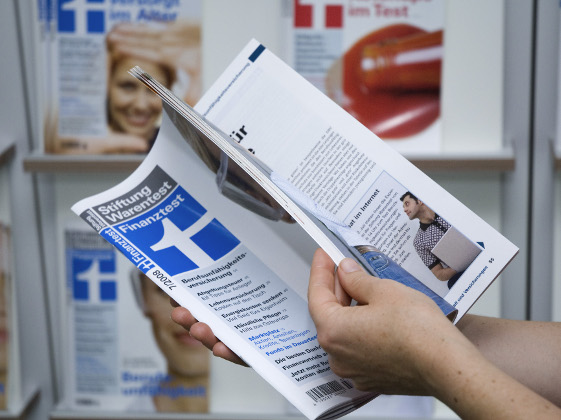 Leser Finanztest © Stiftung Warentest Leser Finanztest © Stiftung Warentest