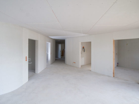 Innenausbau: Trockenbau mit Gipsbauplatten © BV Gips / James Hardie Europe