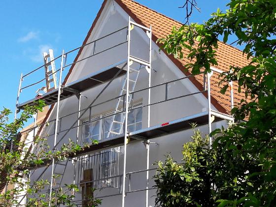 Fassadensanierung: neue Farbe &copy; energie-fachberater.de