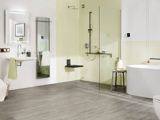 Barrierefreies Bad - Universal Design © Grohe / Smart Comfort Care Bad