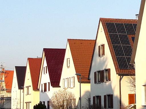 Reihe Einfamilienhäuser © energie-fachberater.de